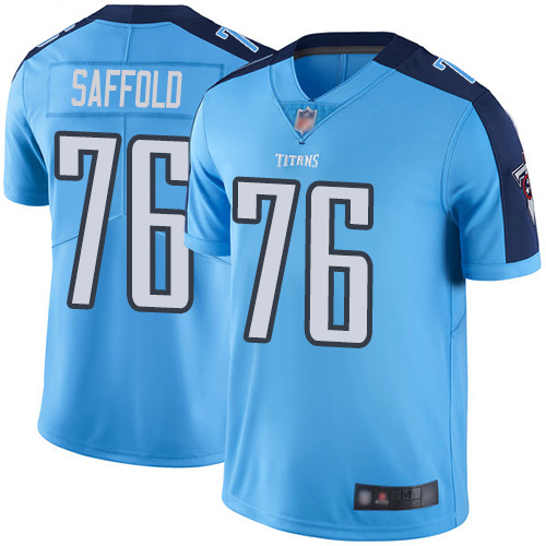 Tennessee Titans Limited Light Blue Men Rodger Saffold Jersey NFL Football #76 Rush Vapor Untouchable->tennessee titans->NFL Jersey